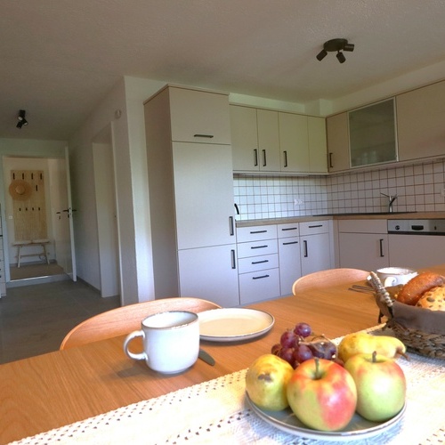 Der Essbereich mit Küche unserer Ferienwohnung. - Der Essbereich mit Küche unserer Ferienwohnung. -